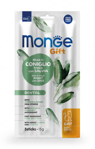Monge con coniglio e menta dental