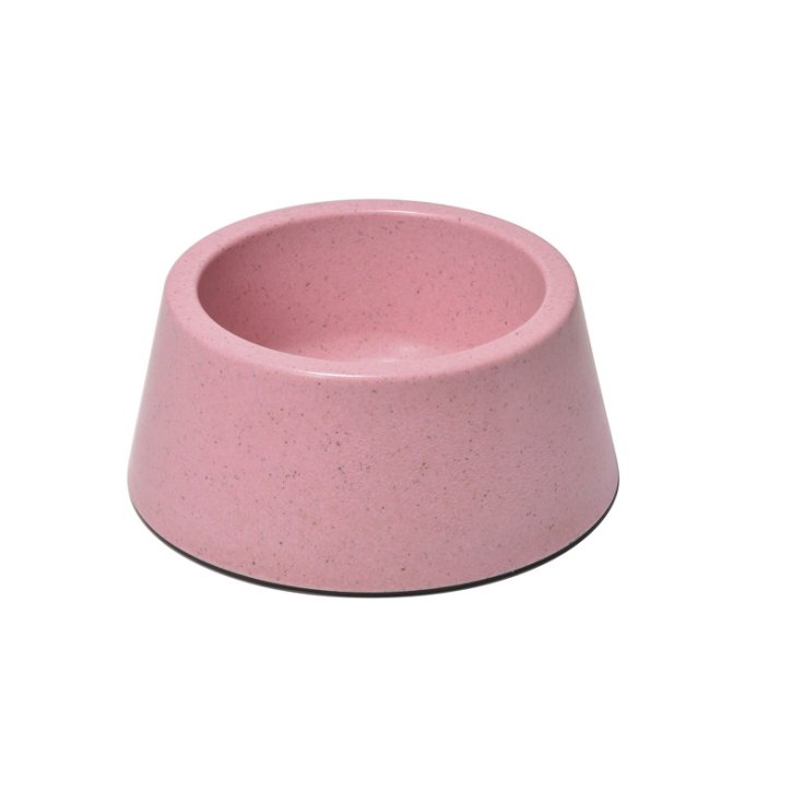 Record ciotola in bamboo rosa con fondo antiscivolo