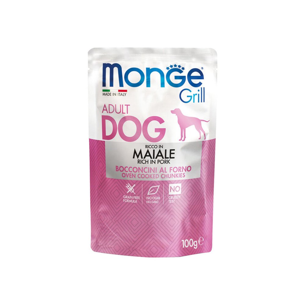 monge grill maiale bustina