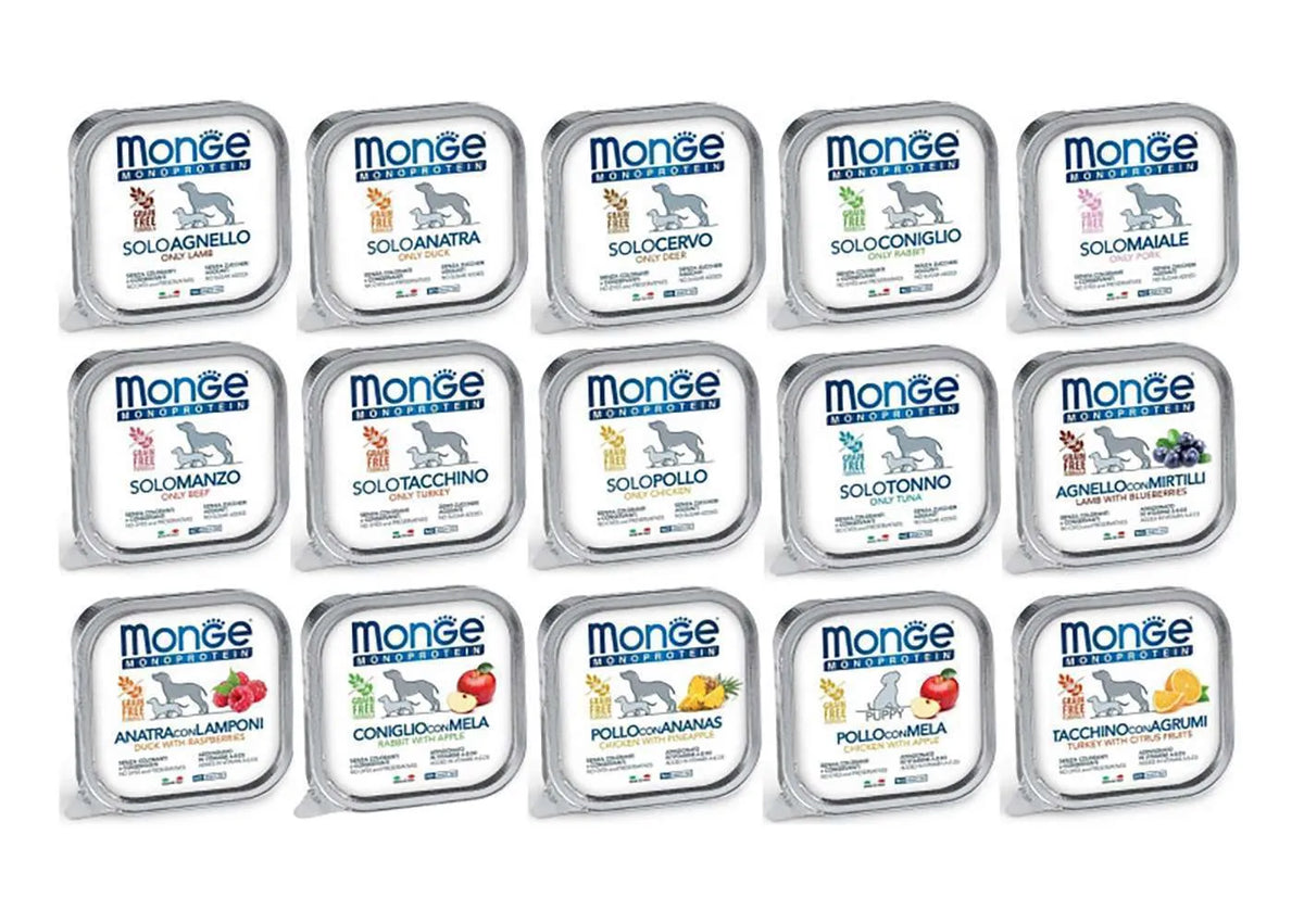 monge monoproteico 150 gr vaschetta