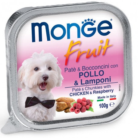 monge fruit pollo e lamponi