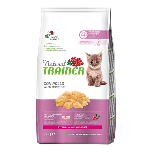 natural trainer kitten (1-6 mesi) con salmone