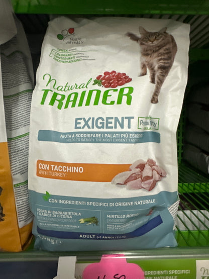 natural trainer exigent (+1 anno) con tacchino