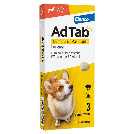 Elanco AdTab compresse masticabili 5,5-11kg