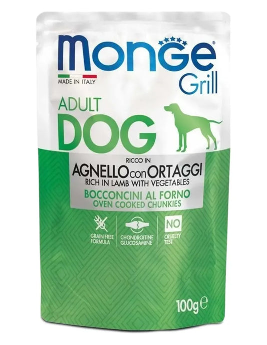 monge grill agnello e ortaggi bustina