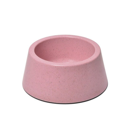 Record ciotola in bamboo rosa con fondo antiscivolo