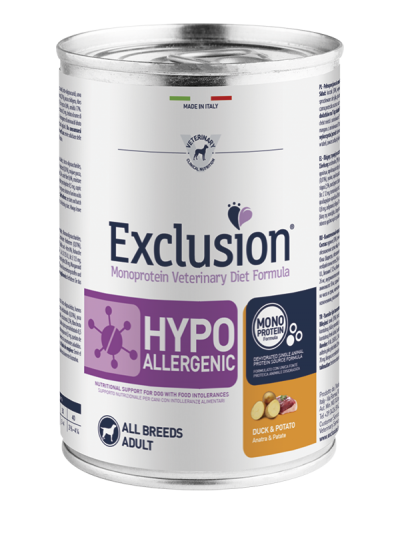 Exclusion HYPOALLERGENIC DUCK & POTATO ALL BREEDS