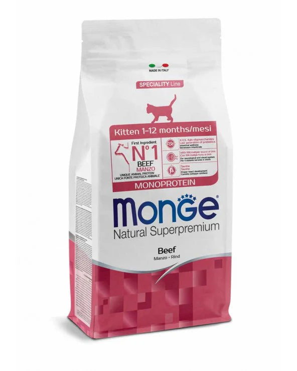 monge monoprotein  kitten manzo 1.5kg