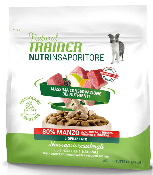 natural trainer nutrinsaporitore ( adult +10 mesi ) con manzo
