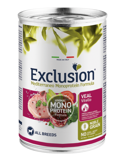 EXCLUSION NOBLE GRAIN ADULT VEAL ALL BREEDS
